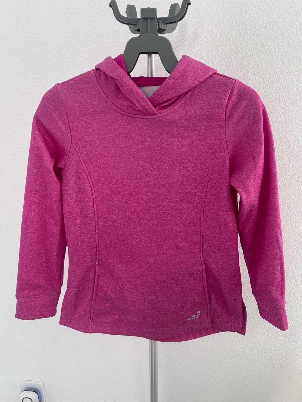 bcg Girls' Hooded Pullover - Fuchsia Pink